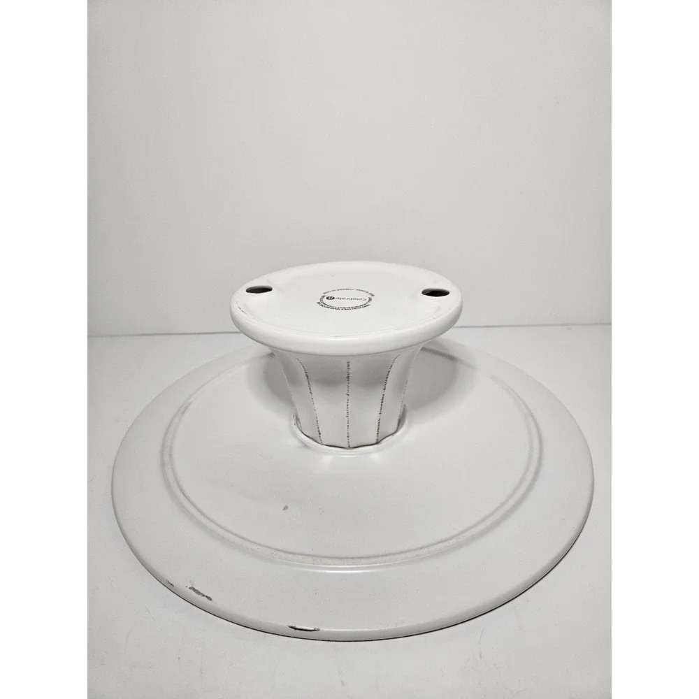 Celebrate It Thankful Blessed Fall Thanksgiving Pedestal Cake Plate Stand 12